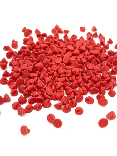 Vista 3 de Chips de cereza para hornear, tamaño a granel, (bolsa de pie resellable con cierre de cremallera de 1 libra)