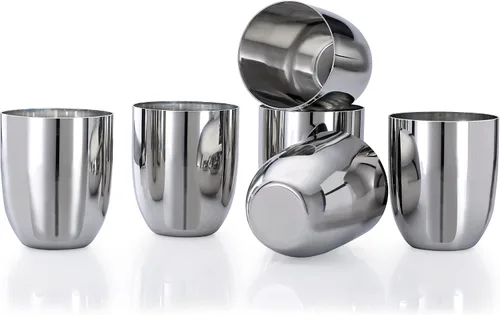 Vista 9 de Vinod Juego de 12 vasos de acero inoxidable de alta calidad, para cocina del hogar Set de 12