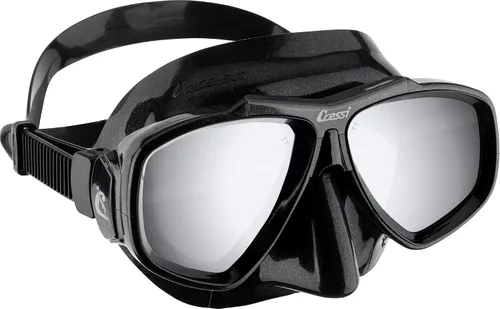 Vista 9 de Cressi Primera máscara de buceo con lentes inclinadas para buceo - Focus: Made in Italy