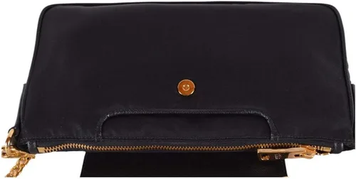 Vista 5 de Prada Bolso cruzado Saffiano de nailon negro Negro S