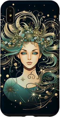 Vista 11 de Virgo Zodiac Sign Horoscope Galaxy Stars Case for iPhone 17