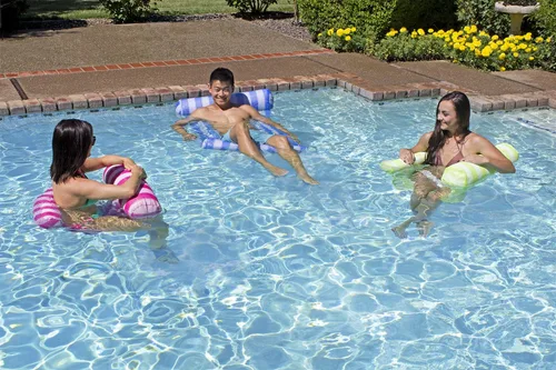 Vista 7 de Poolmaster Piscina Agua Hamg Mock Lounge, Rosa, Modelo: 07436