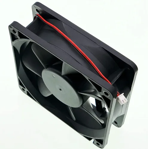 Vista 4 de para MQ12038HBL DC24V 0.35A 12CM Ventilador de enfriamiento DC Ventilador AXIAL Ventilador de enfriamiento silencioso 2-Pin 2-Wire