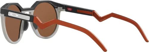 Vista 5 de Oakley Lentes de sol para hombre, marco de carbono mate, lentes de tungsteno Prizm, 2.047in