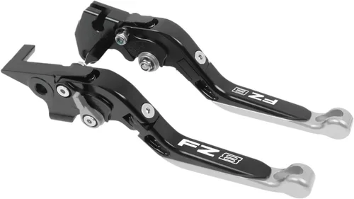 Vista 7 de Motorcycle Acessories Adjustable Extendable Folding Brake Clutch Levers Handle Compatible with Yamaha FZ8 FZ-8 2011 2012 2013 2014 2015-2020(A)