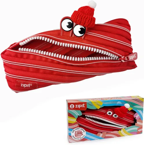 Vista 9 de ZIPIT - Estuche con cremallera para lápices con diseño de gato para niñas, lindo estuche con cremallera para niños y adolescentes, bolsa