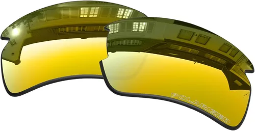 Vista 6 de OOWLIT Lentes de repuesto compatibles con Oakley Flak 2.0 XL OO9188 Sunglass 24K