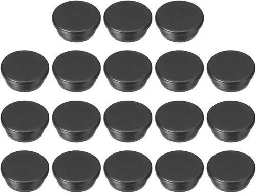 Vista 210 de MECCANIXITY - Tapones de silicona en forma de T (26mm, 1 pulgada de diámetro), color negro