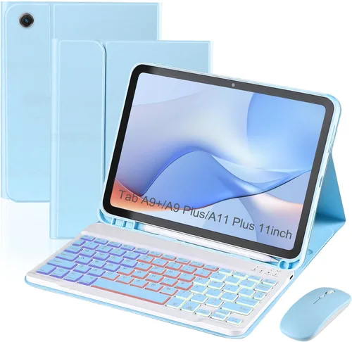 Vista 16 de Funda de teclado para Samsung Galaxy Tab A9 de 8,7 pulgadas