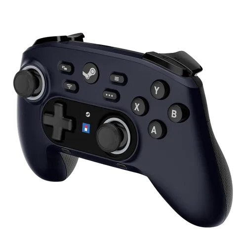 Vista 5 de HORI Wireless HORIPAD for Steam (Midnight Black) - Pro Controller Designed for Steam