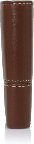 Vista 5 de AULIV - Billetera plegable para hombre 3.1x4.3 in - Protección Rfid, tarjetero con ventana de identificación, billetera de cuero de grano completo