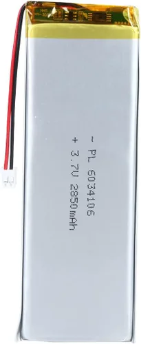 Vista 19 de 3.7V 2000mAh Batería 103450 Li-ion Li-ion recargable Li-ion Li-Po Batería con 2P PH 0.079 in Pitch Connector