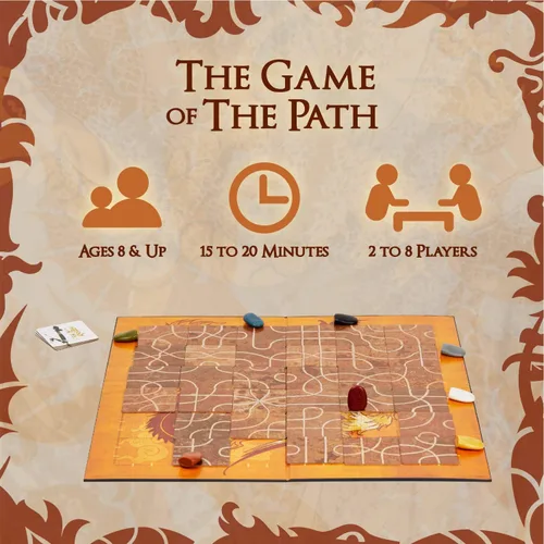 Vista 2 de Calliope Juegos - Tsuro - El juego del camino y el tránsito masivo, dos grandes juegos para adultos y niños a partir de 8 años