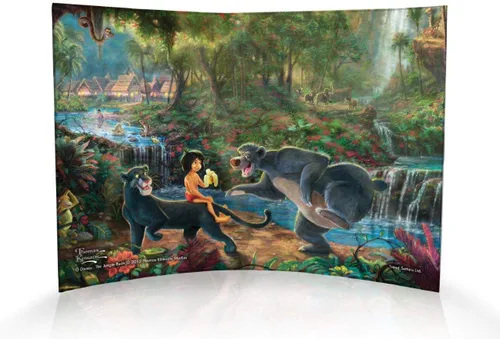 Vista 21 de Disney Brave - Thomas Kinkade Studios - Impresión fotográfica acrílica curvada de 10 x 7 pulgadas - Decoración independiente - Coleccionable