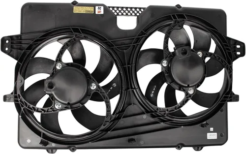 Vista 175 de TRQ Conjunto de ventilador de refrigeración dual del radiador
