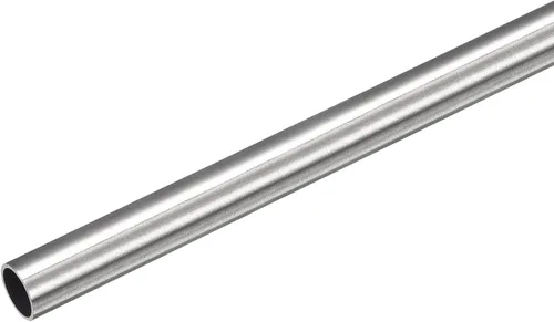 Vista 16 de uxcell Tubo capilar del acero inoxidable 304, tubería gruesa del metal de la longitud de la pared de 820.2 ft m del OD 18.0 ft m x 0.7 ft m