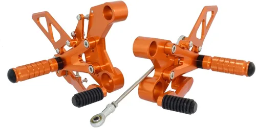 Vista 4 de Para KTM 790 890 Duke 2018-2022 - Reposapiés ajustables para motocicleta, palanca de cambios de freno, accesorios de actualización de repuesto