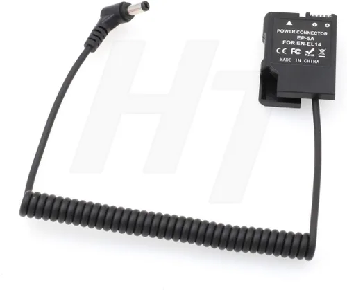 Vista 7 de Batería simulada del acoplador de CC DMW-DCC12 para cámara DSLR Panasonic DMC-GH5 GH4 GH3, reemplazo DMW-BLF19 DMW-DCC12 para DMW-BLF19