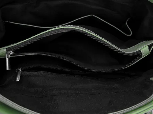Vista 4 de Cartera de hombro con hebilla de camuflaje para mujer, multicolor