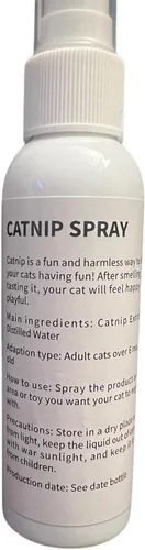 Vista 3 de Spray de hierba gatera prémium: el estimulante definitivo para el tiempo de juego de tu gato