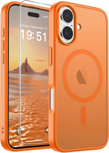Vista 85 de SUPFINE Funda magnética para iPhone SE 2022 (3ª)/2020 (2ª), iPhone 8 (compatible con MagSafe) (protección contra caídas de grado militar), funda
