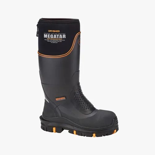 Vista 7 de Dryshod Megatar - Botas de trabajo con puntera de acero, color negro