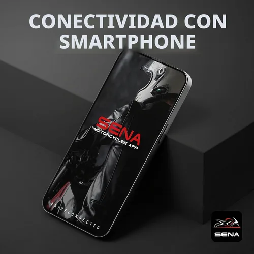 Vista 3 de Sena 5R LITE Auriculares de intercomunicación Bluetooth bidireccionales HD para motocicleta, paquete doble