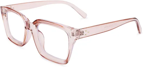 Vista 17 de COASION Lentes de bloqueo de luz azul, lentes clásicos gruesos con montura cuadrada para mujeres y hombres