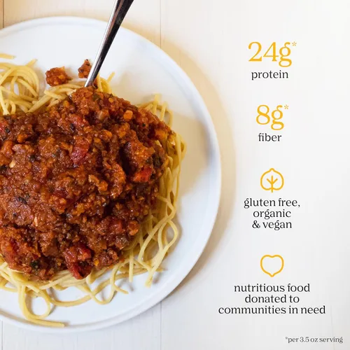 Vista 4 de Chickapea - Pasta de garbanzos, espagueti orgánico alto en proteínas, pasta de lentejas, sin gluten, a base de plantas, sin OMG, baja