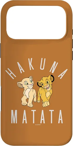 Vista 22 de Funda para iPhone 13 Pro Max Disney The Lion King Simba y Nala Hakuna Matata