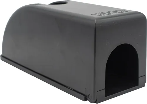 Vista 5 de JAWZ - Funda protectora para trampas para ratones para ratones, para un control seguro y eficaz de ratas Protective Station Cover for Rat