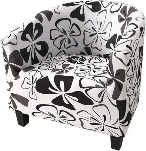 Vista 18 de HOTNIU Funda para silla de club, fundas para sillas de bañera para sillones, funda elástica para sillón, protector de silla de club, cubiertas