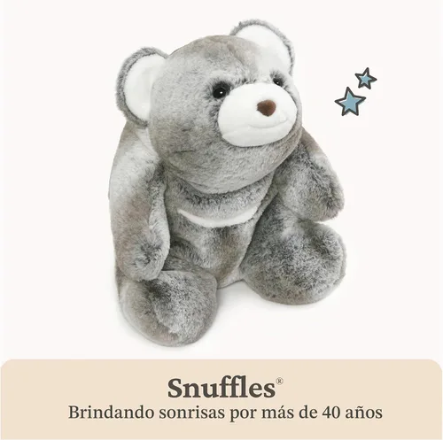 Vista 2 de GUND Snuffles - Oso de peluche clásico de 13 pulgadas para mayores de 0 Snuffles (gris marrón)
