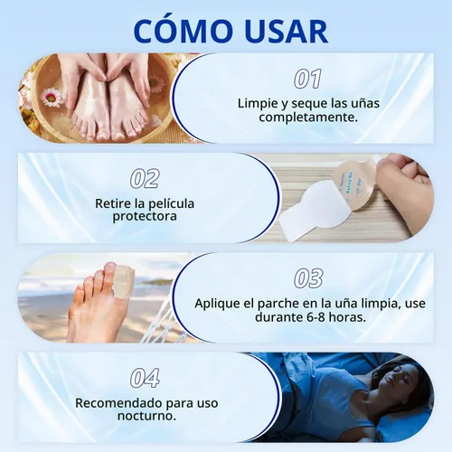 Vista 3 de Parches de uñas, 21 parches