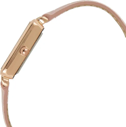 Vista 3 de Anne Klein AK3820 Reloj con correa de grano de cocodrilo acentuada con purpurina