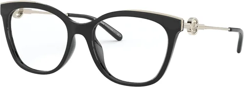 Vista 2 de Michael Kors womens Mk4076u Rome Universal Fit Square Prescription Eyewear Frames Negro (black/Demo Lens)