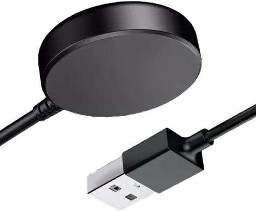Vista 4 de Cable de carga inalámbrico magnético USB de repuesto compatible con Samsung Galaxy Watch 7/6/6 Classic/4/4 Classic/3/5/5 Pro/Active 2/Active