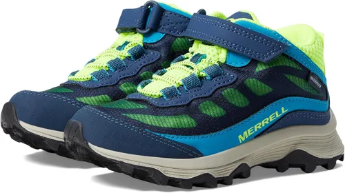 Vista 4 de Merrell Botas de senderismo unisex Moab Speed Mid AC impermeables (niños pequeñosniños grandes)