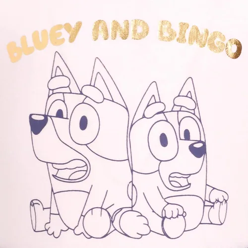 Vista 2 de Bluey Vestido de bingo para niñas pequeñas a niños pequeños