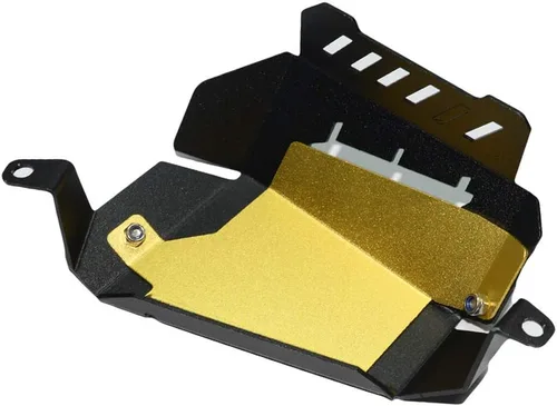 Vista 3 de Radiador Refrigerante de agua Resevoir Tank Guard Cover para Yamaha MT-07 FZ-07 MT07 FZ07 2013-2016 2014 2015 motocicleta (dorado)