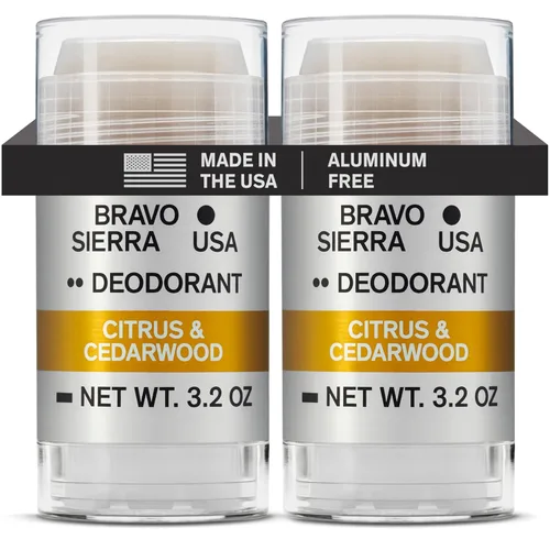 Vista 6 de Bravo Sierra Desodorante para hombre sin aluminio - Antitranspirante