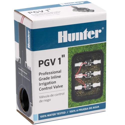 Vista 5 de Hunter Sprinkler XC800 X-Core - Temporizador para exteriores de 8 estaciones y válvula PGV de 1 pulgada
