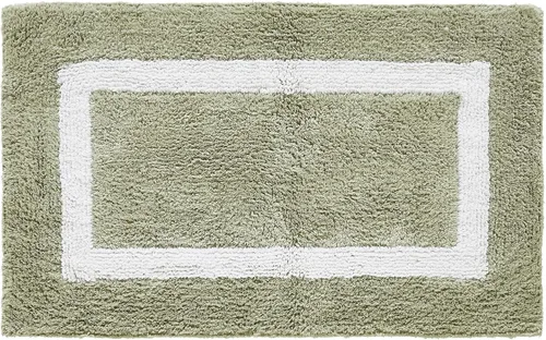 Vista 51 de Better Trends - Alfombra de baño 100% algodón reversible, altamente absorbente y lavable a máquina, suave, tapete de ducha para piso de baño