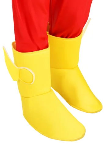 Vista 4 de Disfraz Deluxe de Flash para Niño Pequeño Multicolor