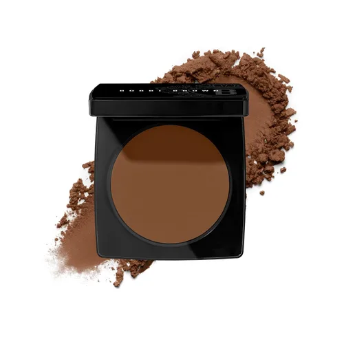 Vista 13 de Bobbi Brown Polvo prensado Sheer Finish Polvo fijador matificante absorbente de aceite para control de brillo durante todo el día Incluye soplo