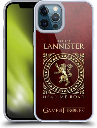 Vista 16 de Producto oficial de HBO Game of Thrones metálico Sigils Soft Gel Case para iPhone de Apple 7 Plus/8 PLUS, Lannister