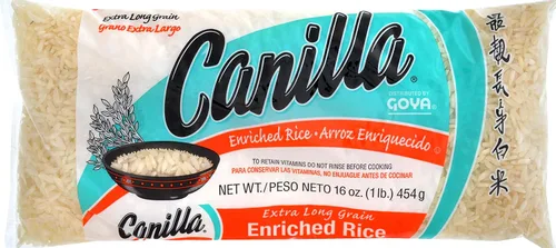 Vista 2 de Goya Foods Canilla - Arroz blanco de grano extra largo, 1 libra (paquete de 30)