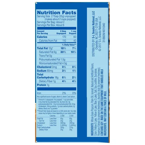Vista 3 de Pop Secret Palomitas de Maíz para Microondas de Caramelo 3ct Regular, Caja de 7.92oz (Paquete de 1) - Palomitas de Maíz para Microondas, Palomitas