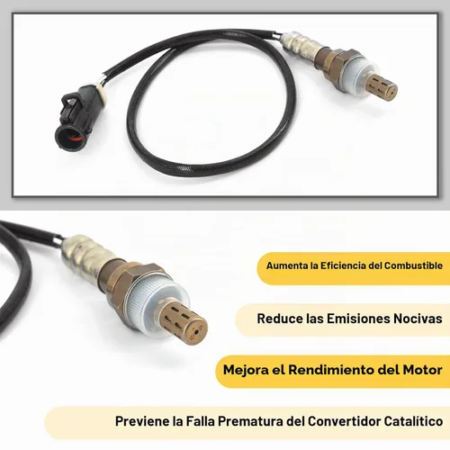 Vista 4 de Sanooer Sensor de oxígeno F150 con sensor de zócalo O2 aguas arriba aguas abajo 2PCS