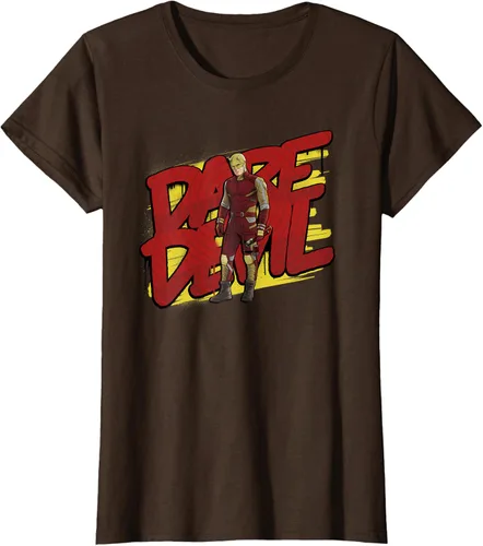 Vista 12 de Marvel Daredevil - Traje amarillo y rojo She-Hulk Disney+ camiseta, Negro